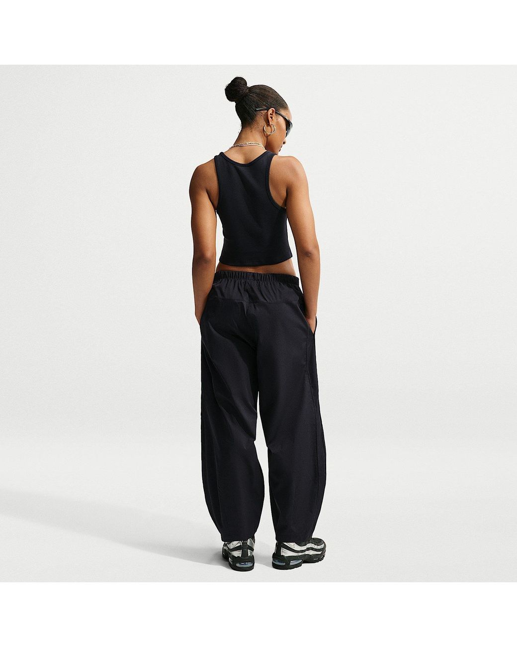Nike Black Sportswear Tight Cropped Tank Top