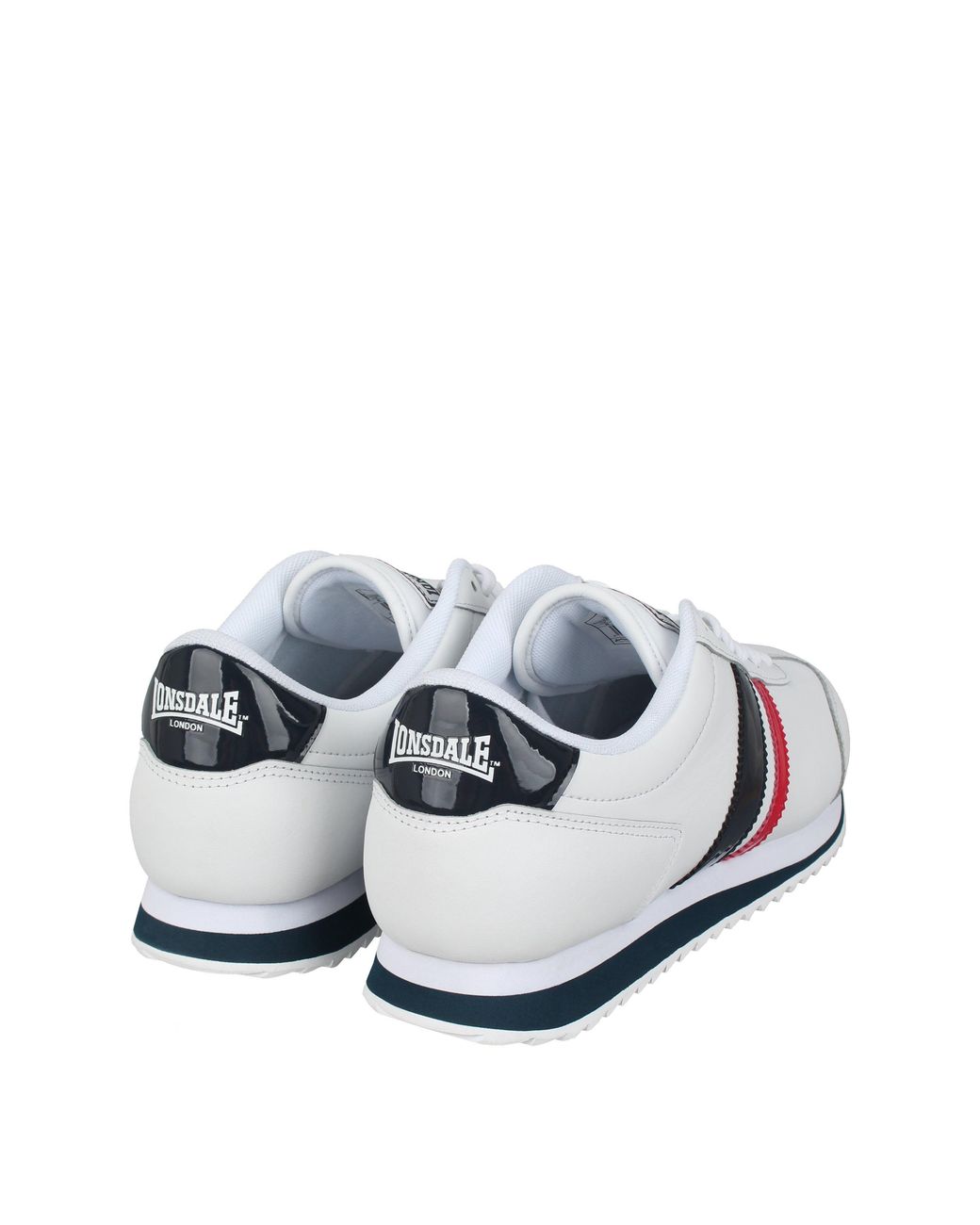 Lonsdale White Russell Classic Low-Top Trainers for men