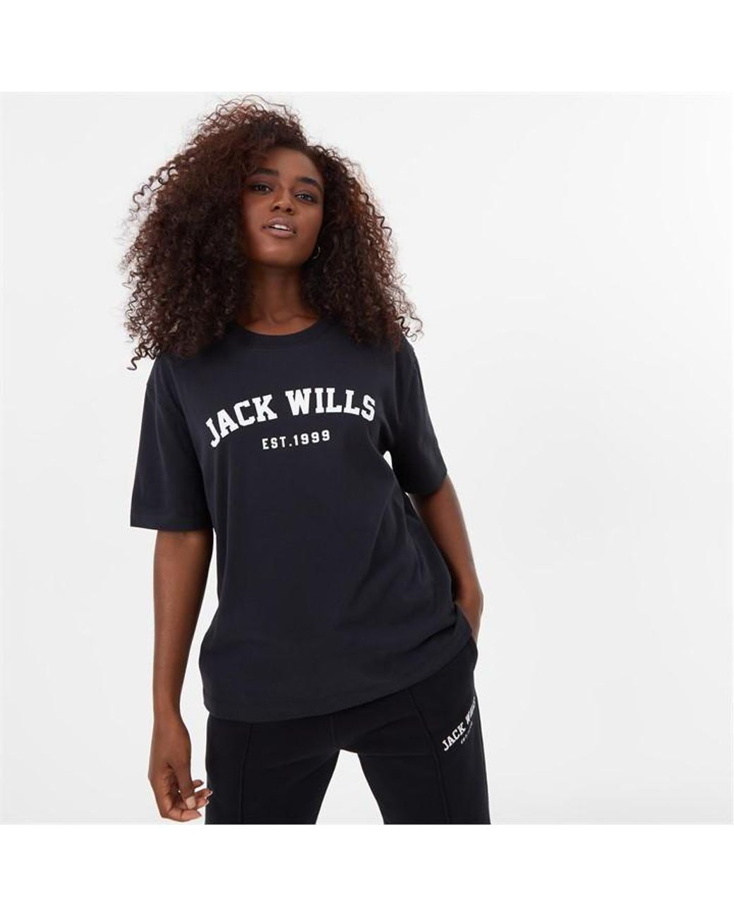 Jack Wills Varsity T-shirt in Blue