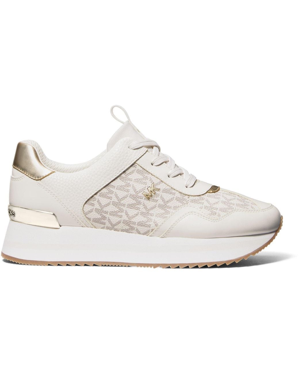 MICHAEL Michael Kors White Raina Runners