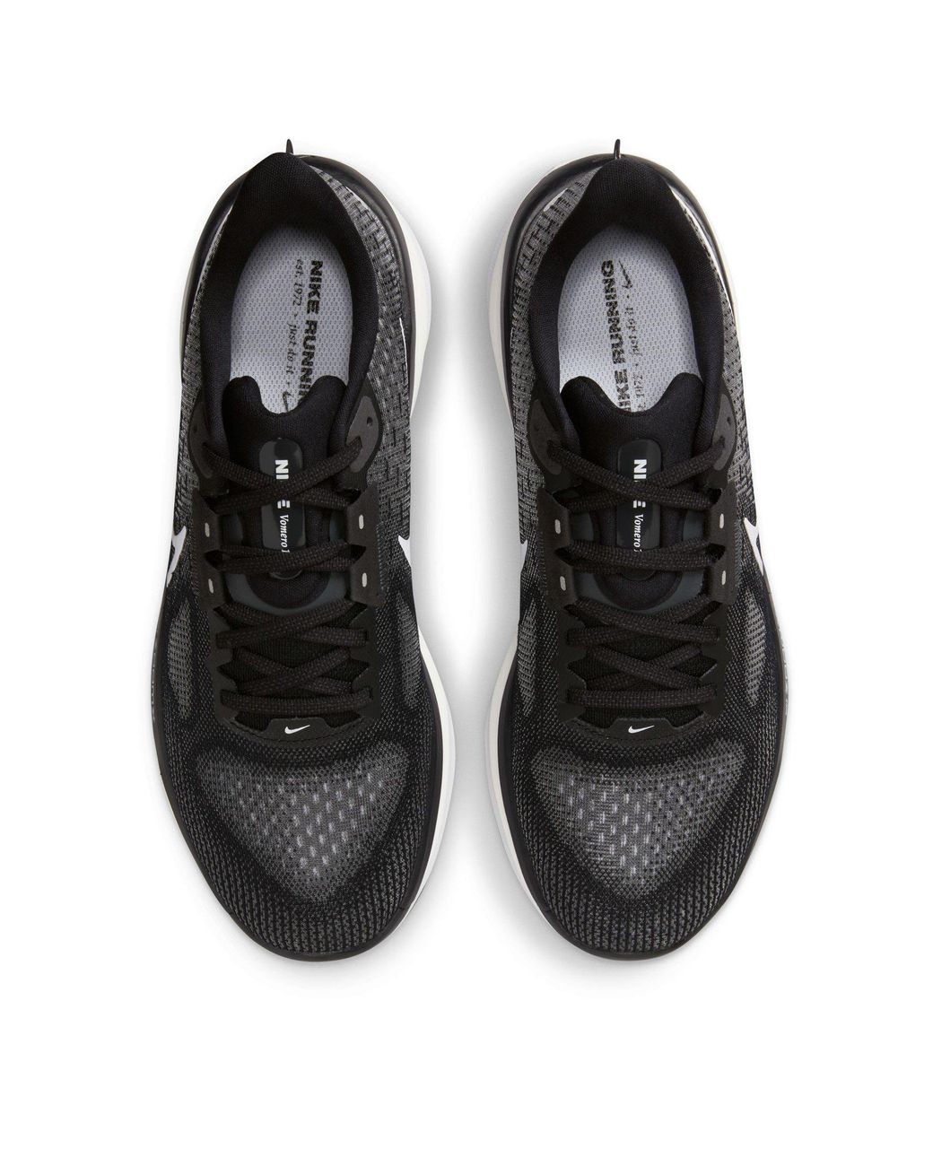 Nike Black Vomero 17 Road Running Shoes for men