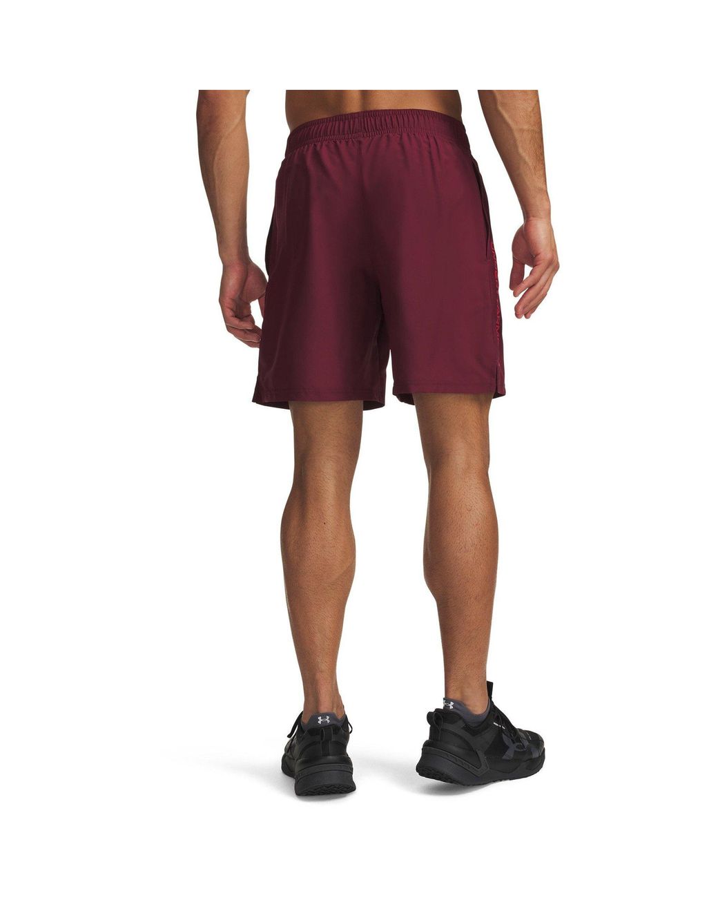 Under Armour Red Ua Tech Woven Wordmark Shorts for men