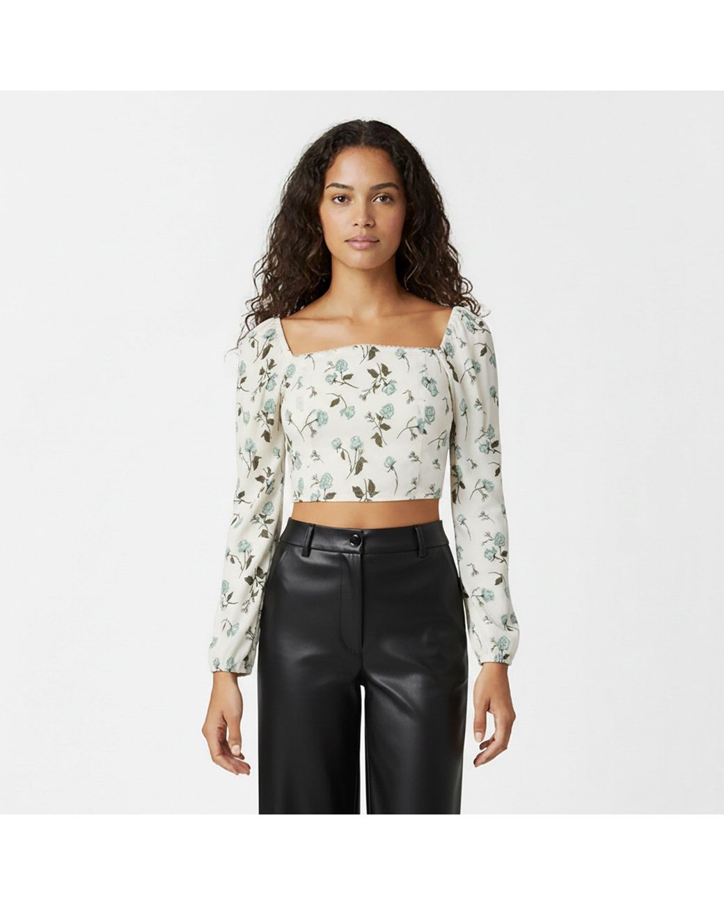 Jack Wills White Long Sleeve Fitted Blouse