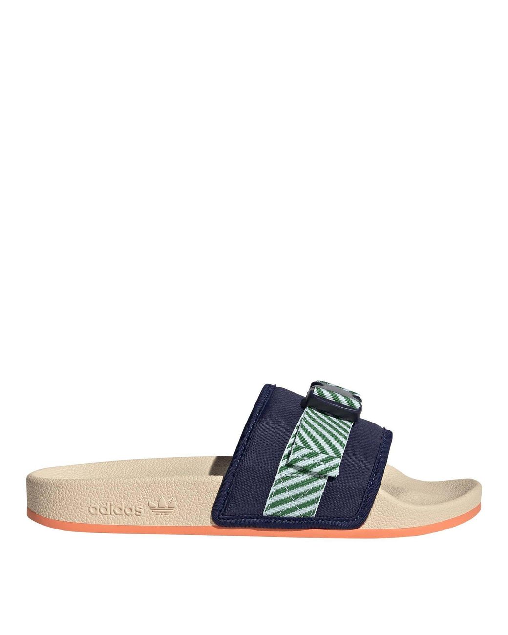 Adidas Originals Blue Pouchylette Flat Sandals