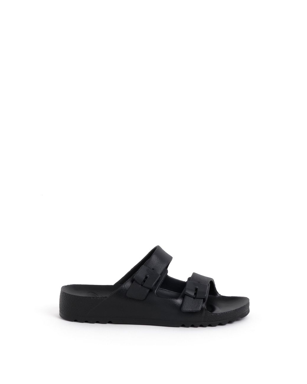 Scholl Black Bahia Flat Sandals