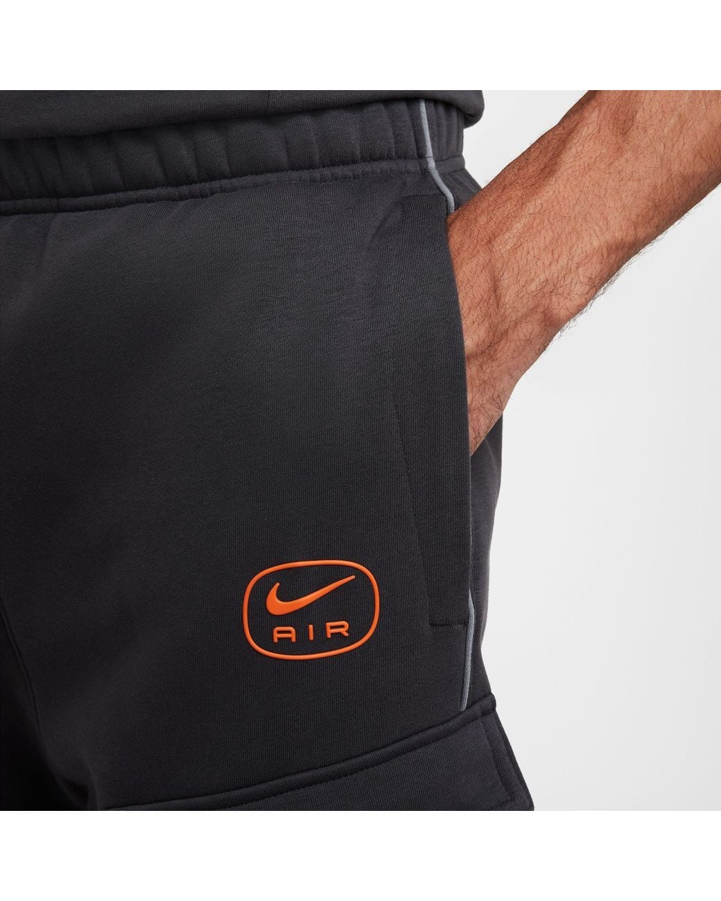 Nike Black Swoosh Pants for men