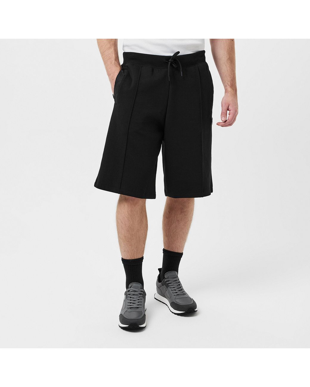 HUGO Black Jogging Shorts for men