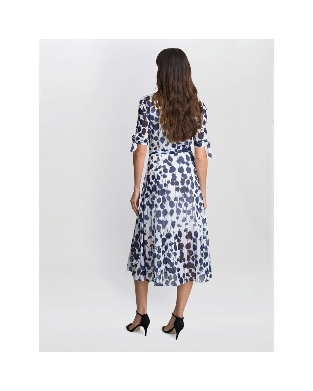 Gina Bacconi Blue Adrienne Shirt Dress