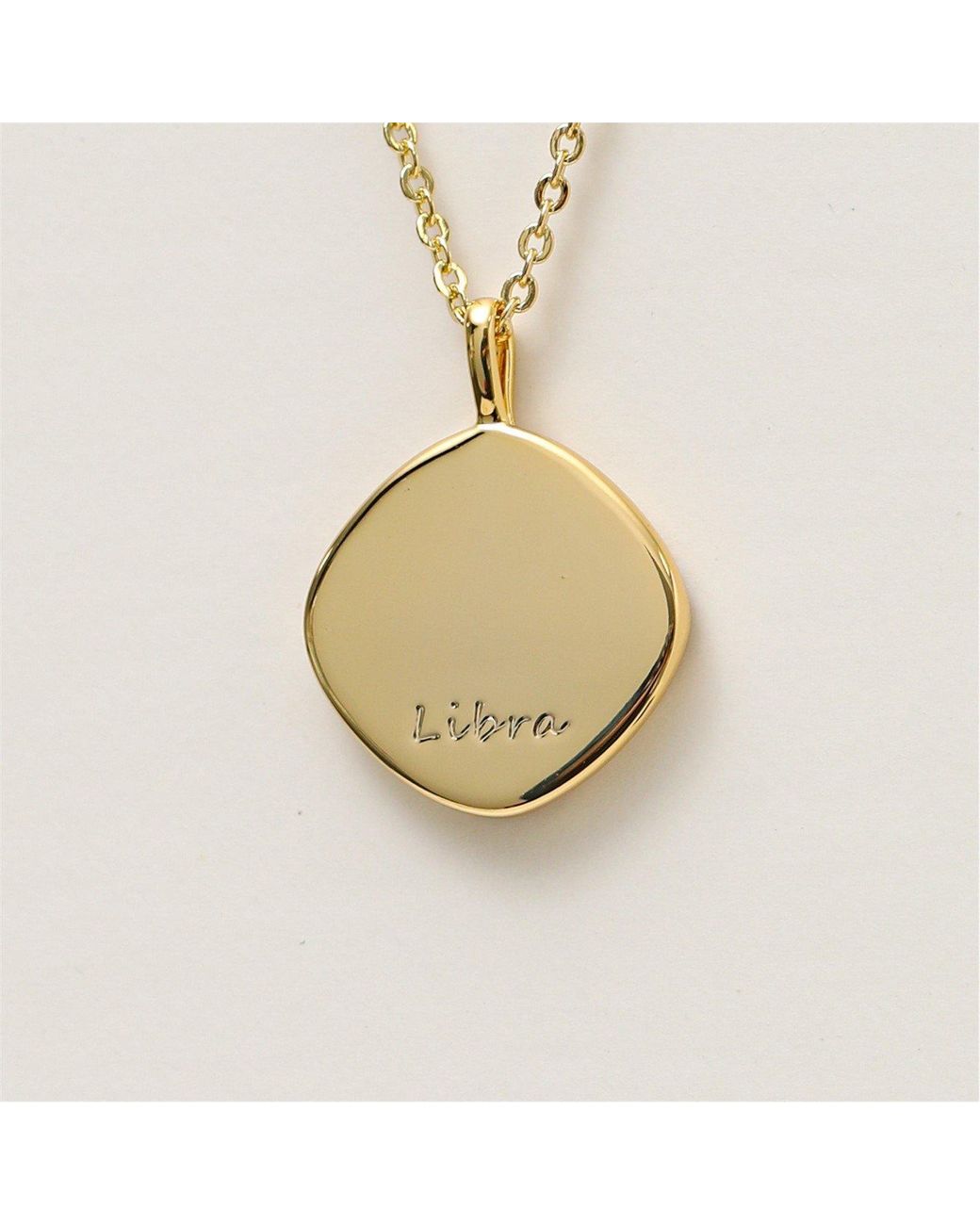 Jon Richard Red Plated Molten Horoscope Necklace