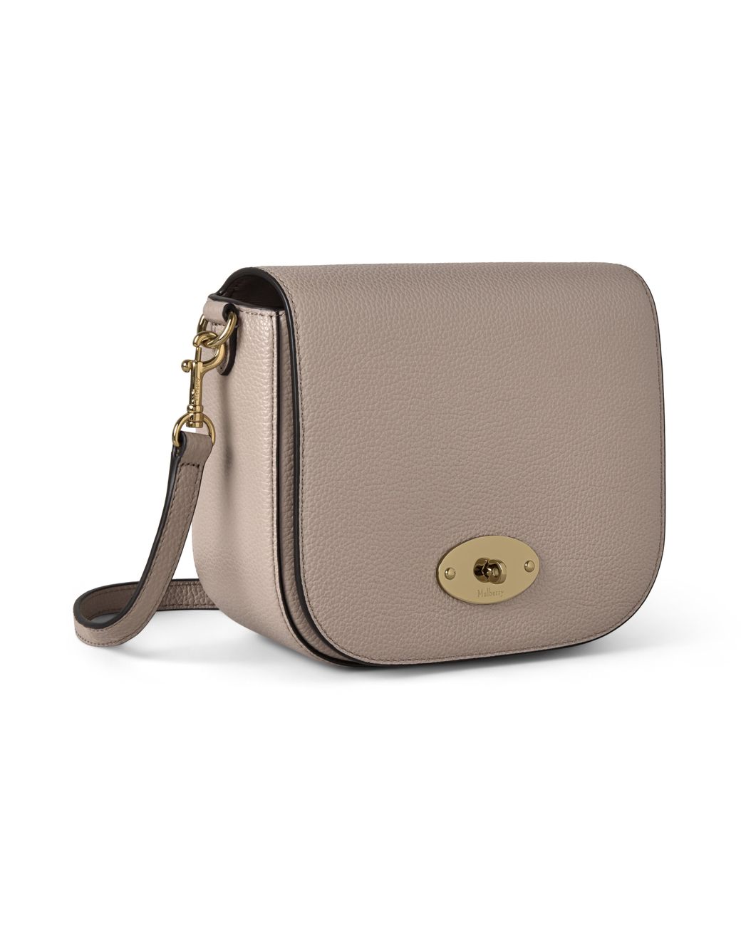 Mulberry Gray Small Darley Satchel Small Classic Grain