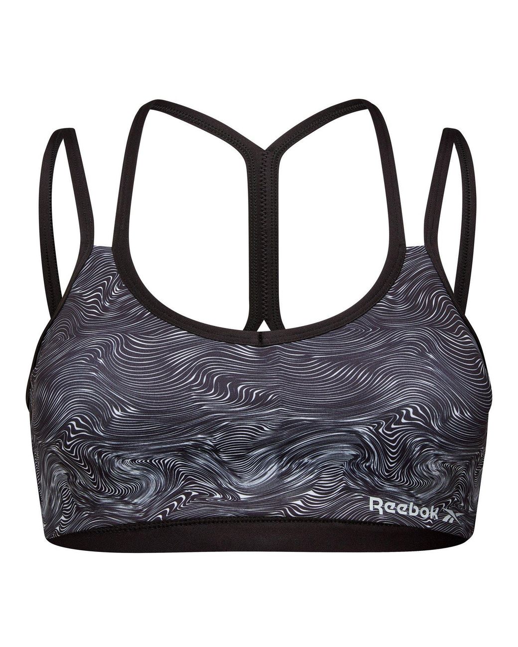 Reebok Black Bra Top Cassia