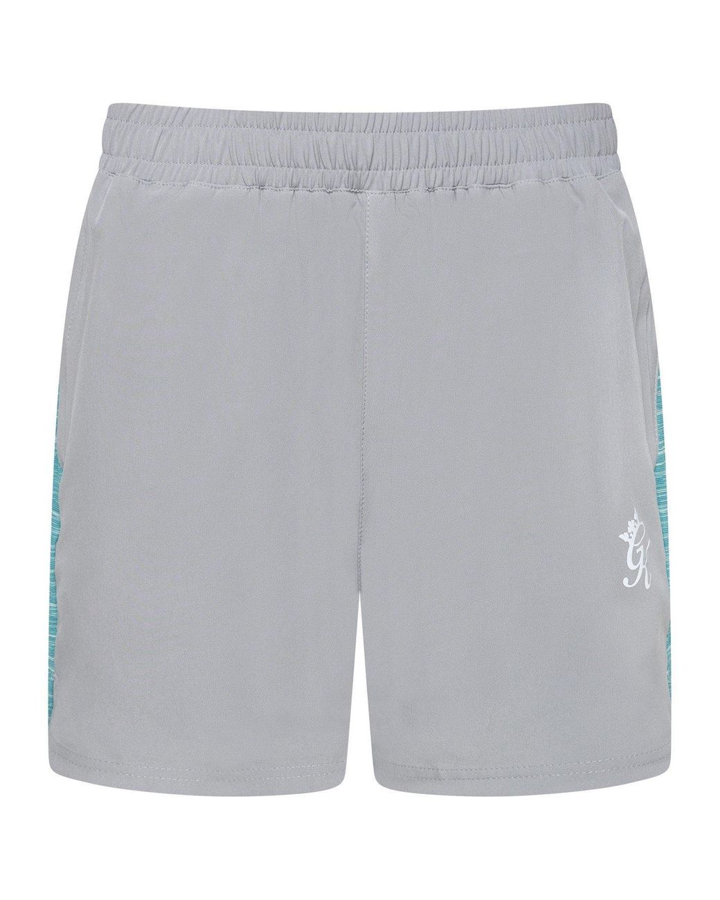 Gym King Gray Energy Space Dye Performance Gym Shorts for men