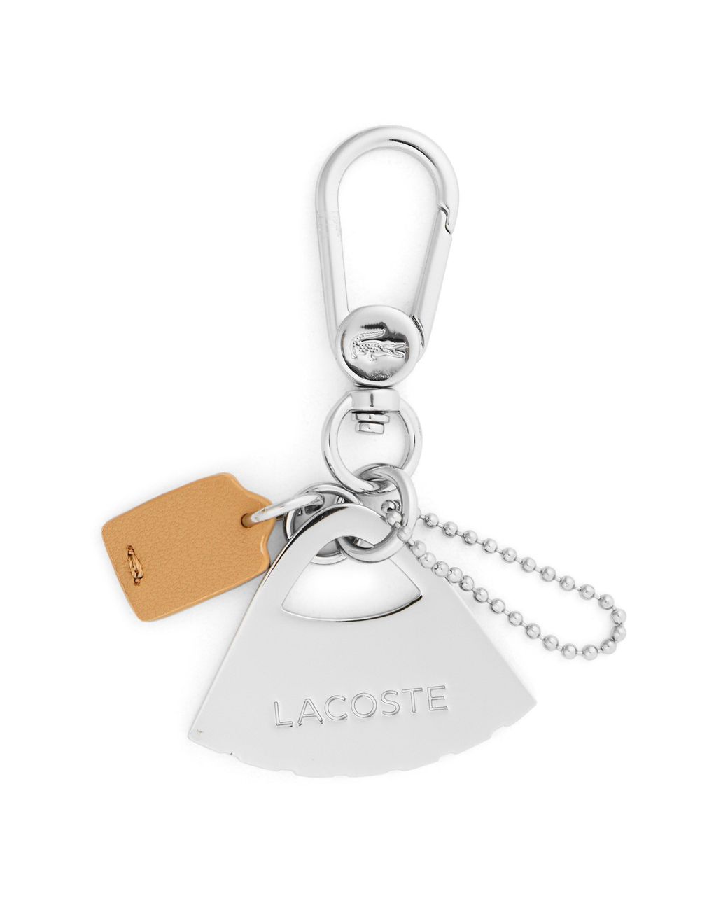 Lacoste Metallic Lenglen Metal Keyring