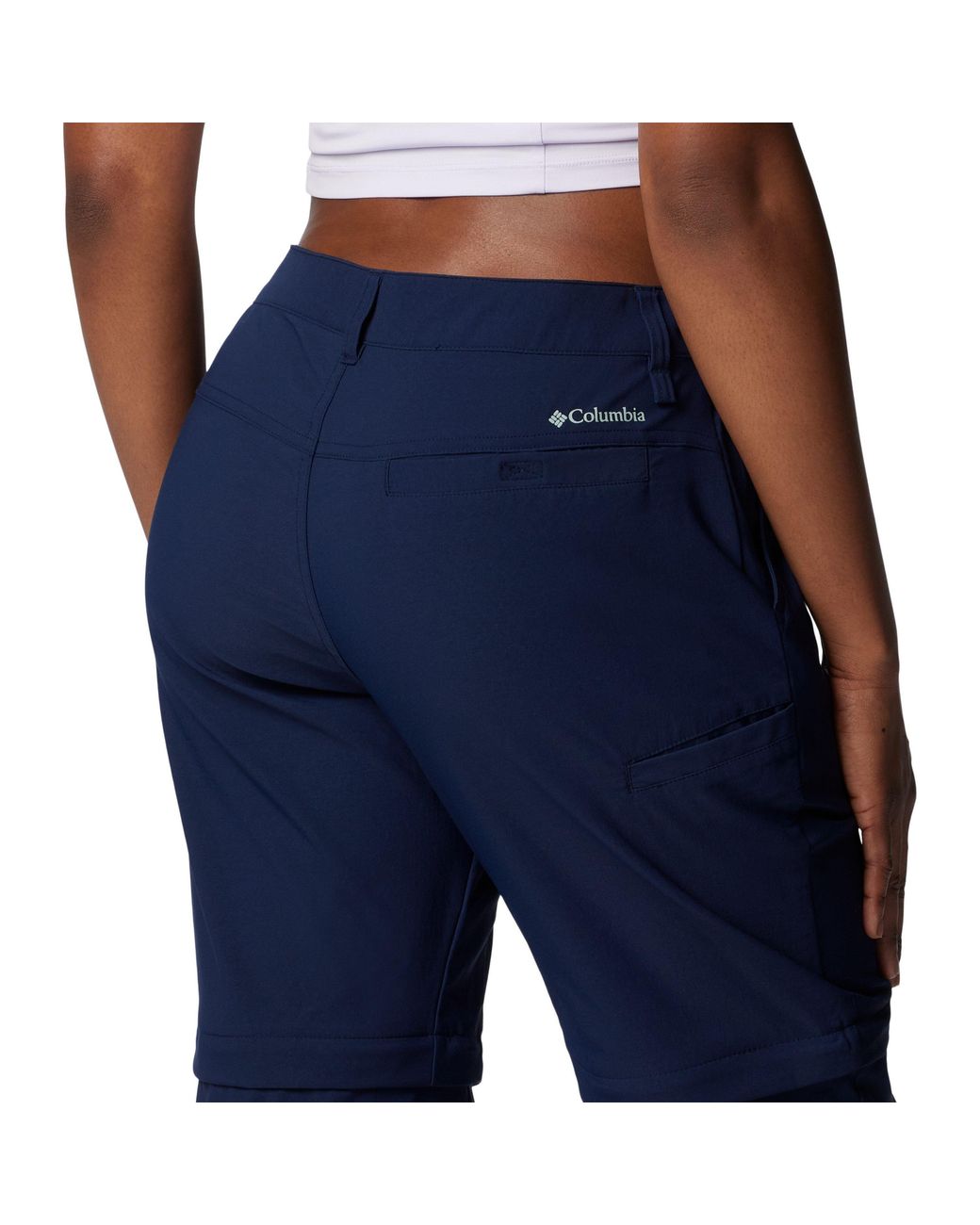 Columbia Blue Leslie Falls Convertible Trousers