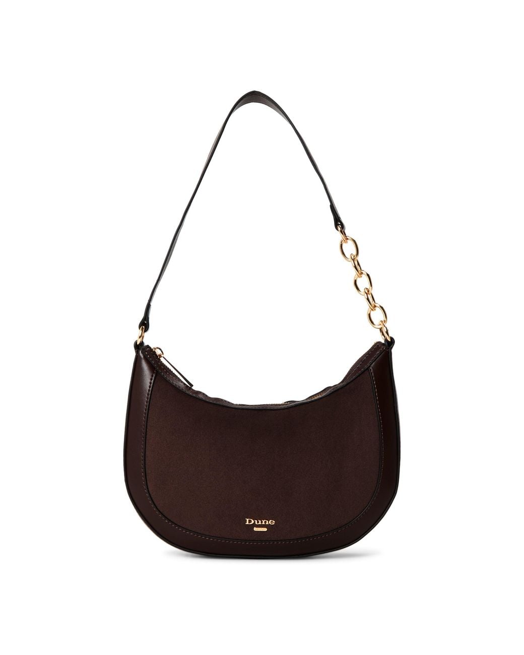 Dune Brown Diversion Shoulder Bag