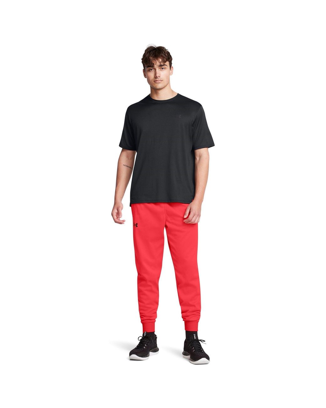 Under Armour Red Fleece Joggers for men