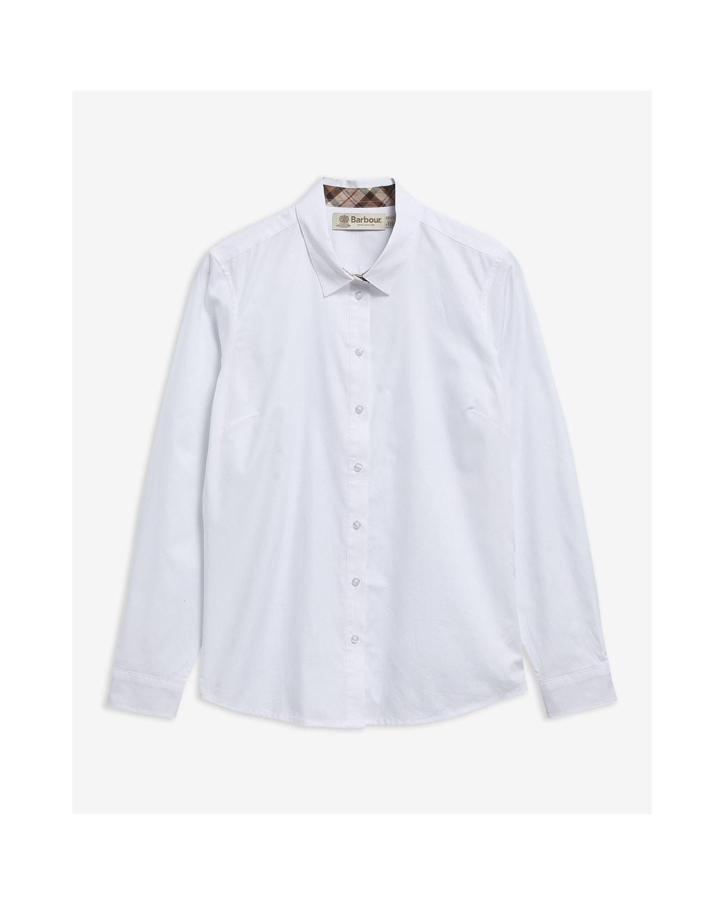 Barbour White Derwent Shirt