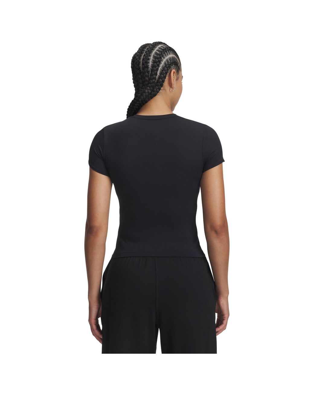 Under Armour Black Motion Short Sleeve Fitted T-Shirt