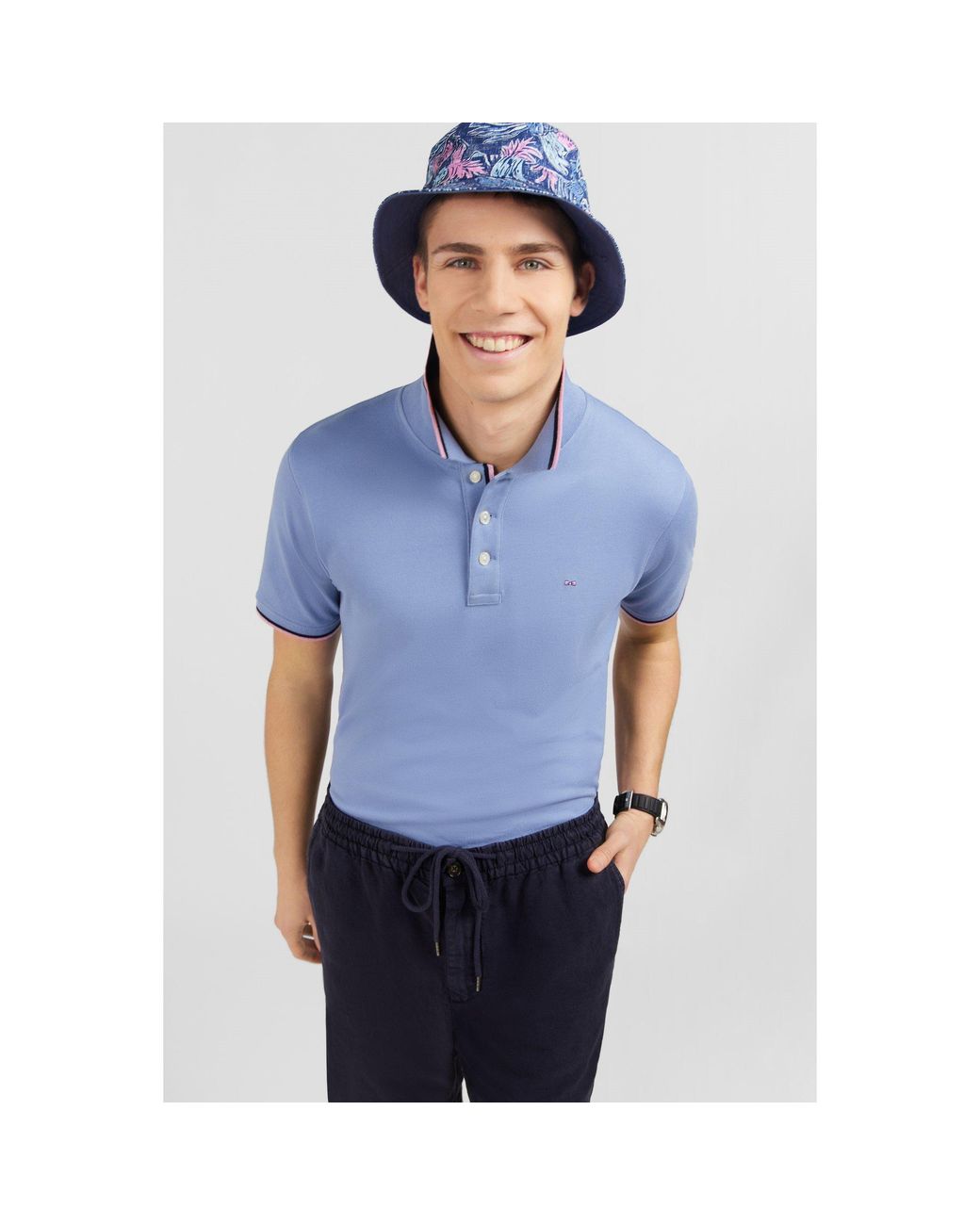 Eden Park Blue Polo Shirt for men