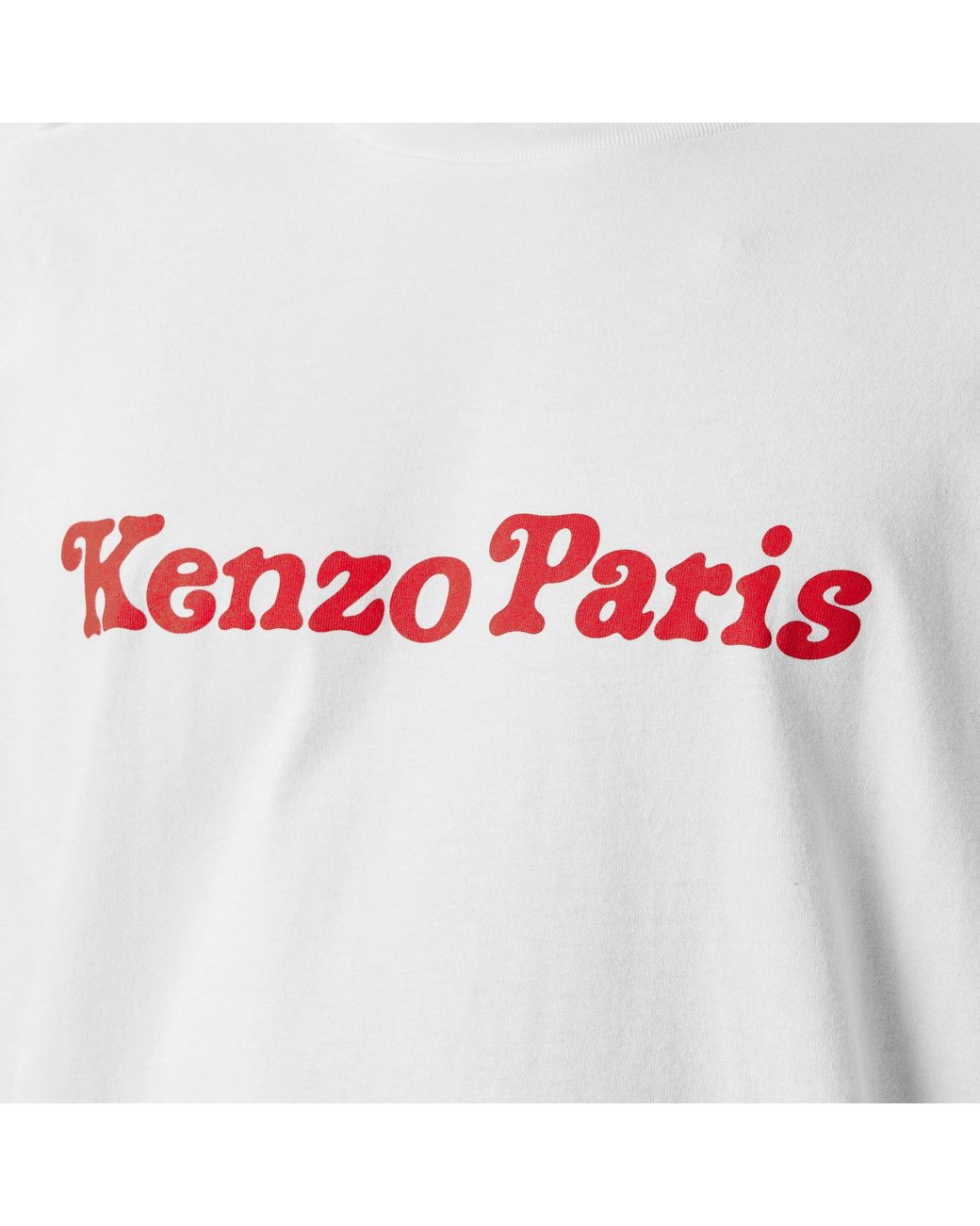 KENZO Gray Tiger Embroidered T-Shirt for men