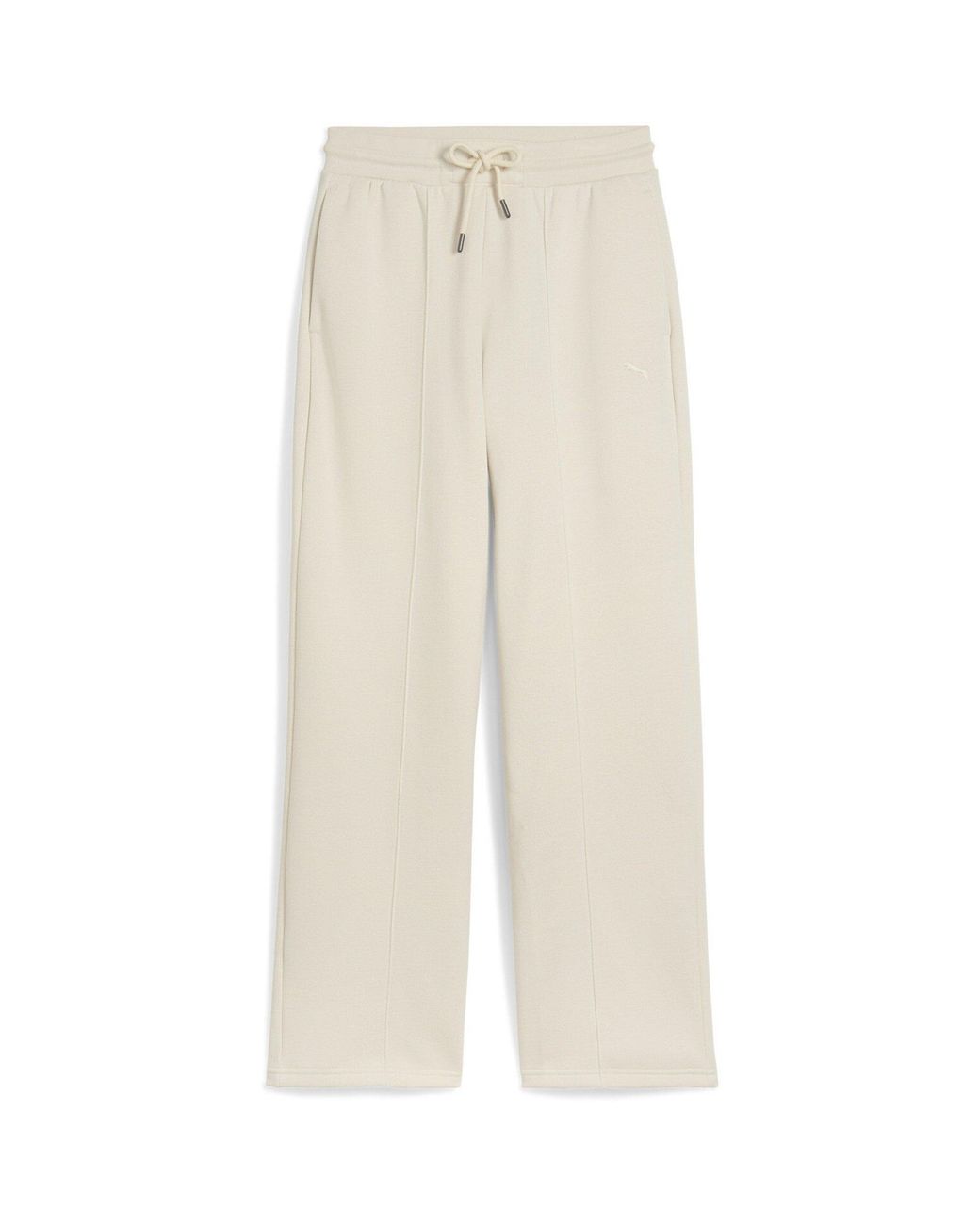 PUMA Natural Class Comfort Pinnacle High-Waist Closed Hem Fleece Jogging Bottoms