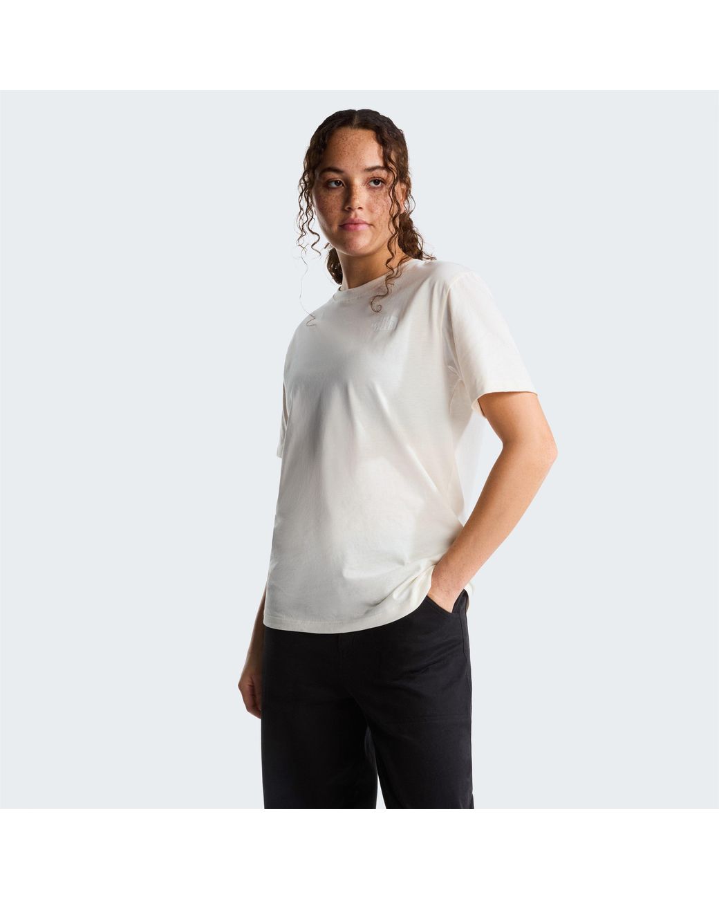 The North Face White Evo Box Lifestyle T-Shirt