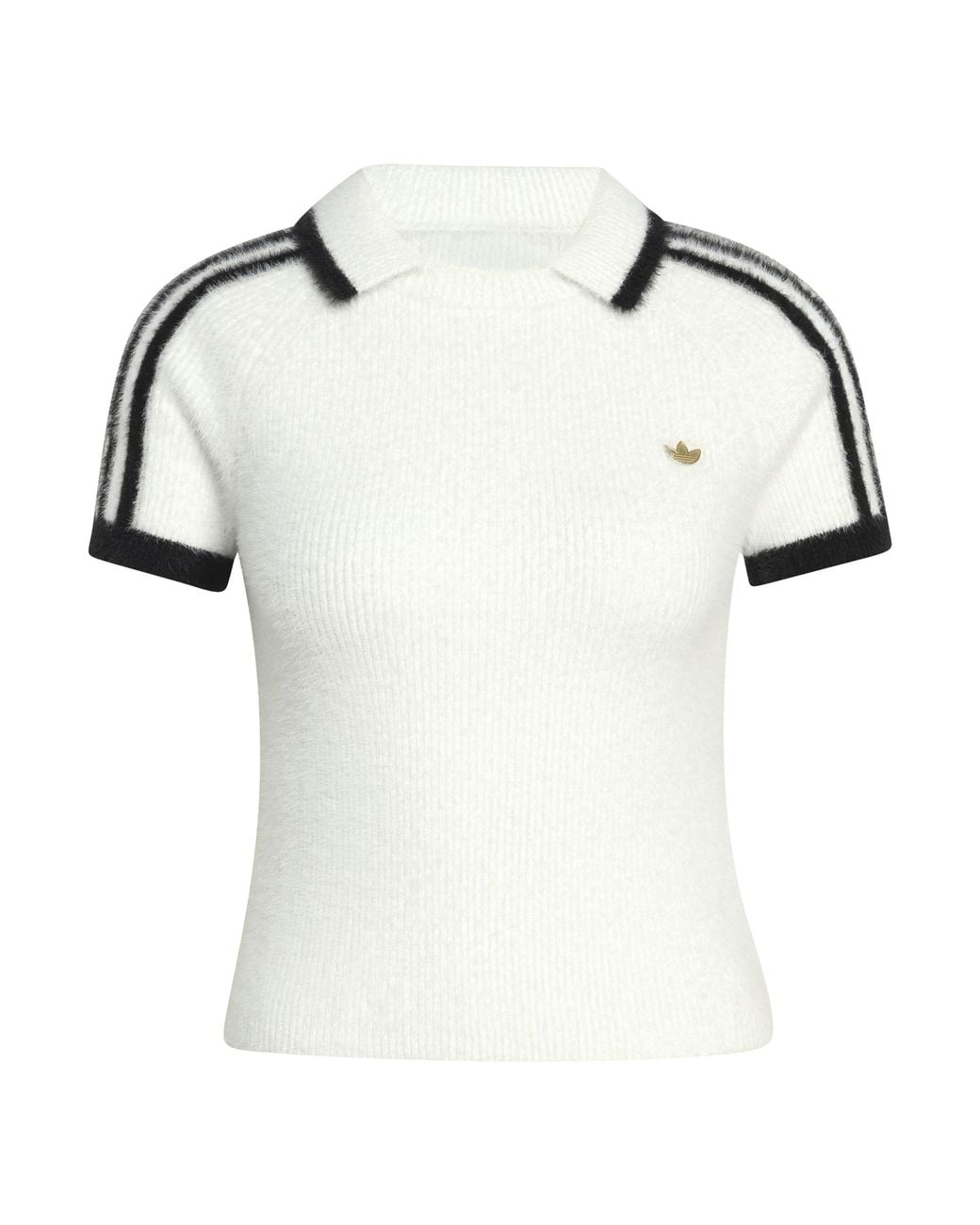Adidas Originals White Short Sleeve Polo Shirt