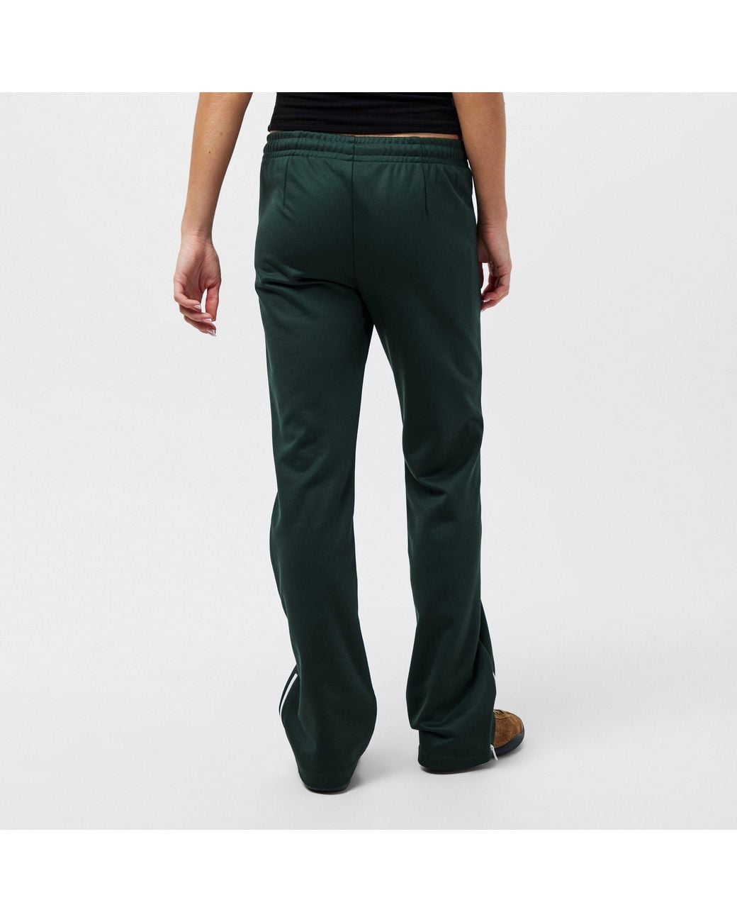 Lacoste Green Open Cuff Woven Tapered Joggers