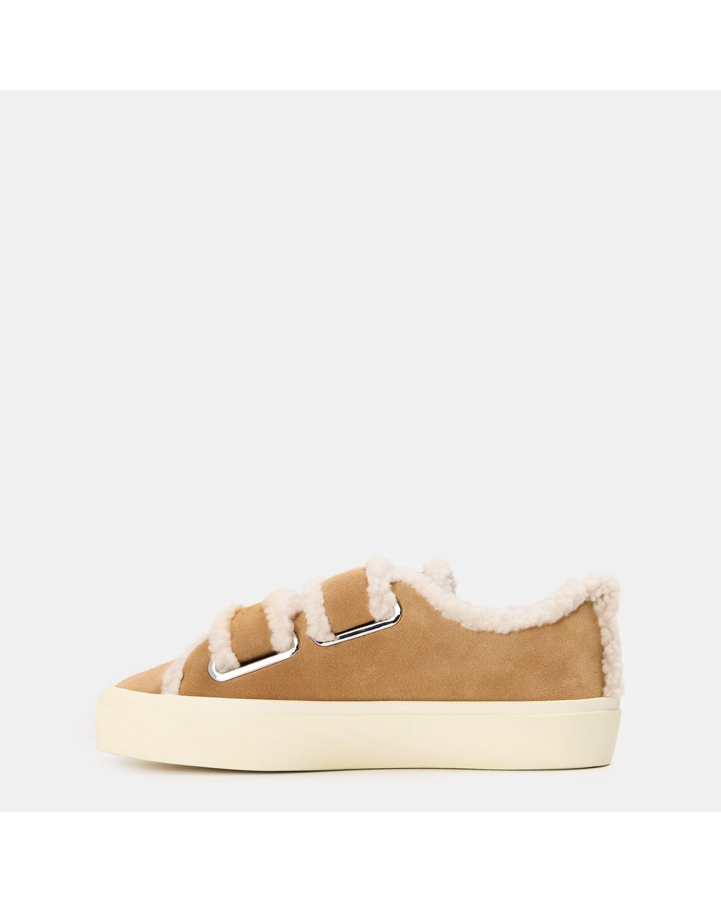 Inuikii Natural Velcro Low-Top Trainers