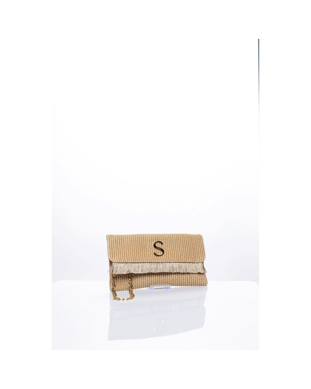 Sorena Natural Clutch Bag