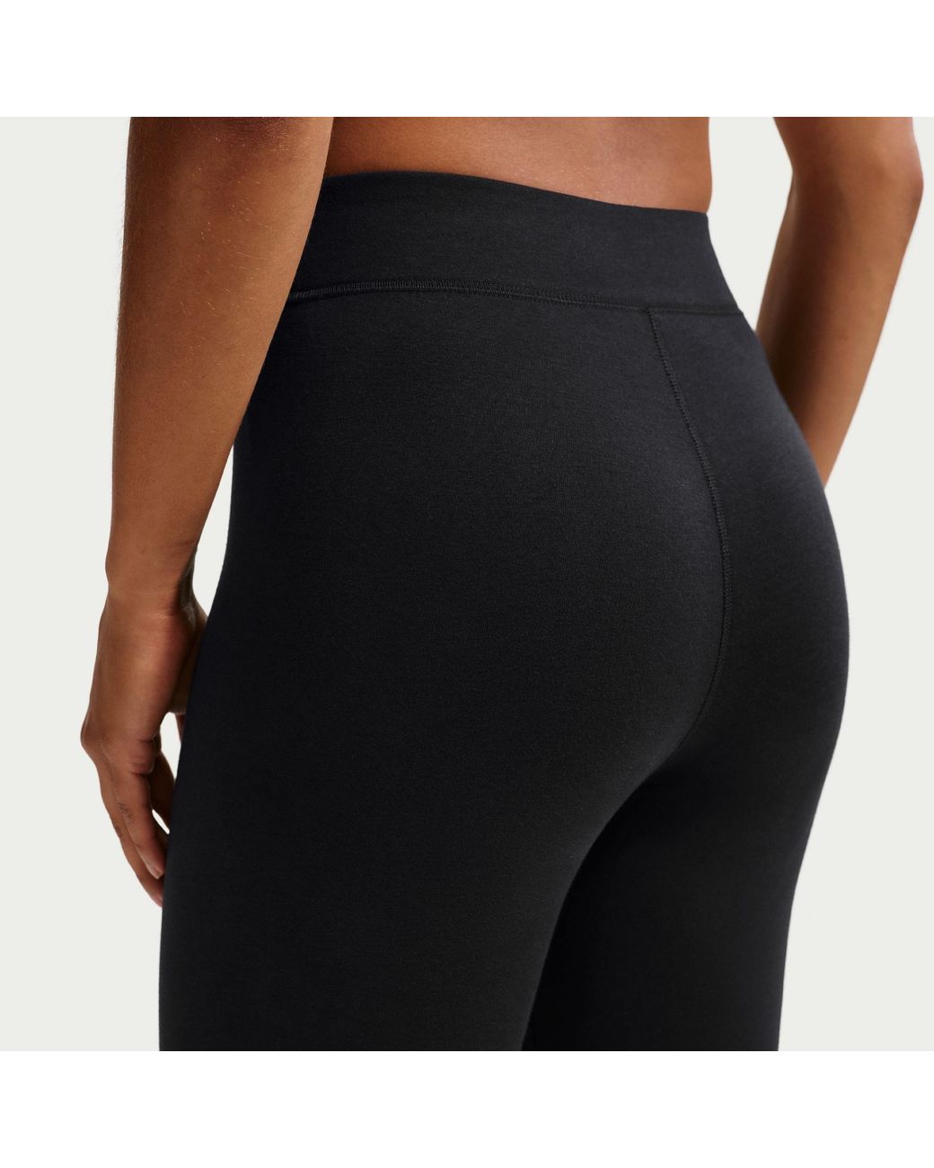 Nike Black One High-waisted Crop Leggings