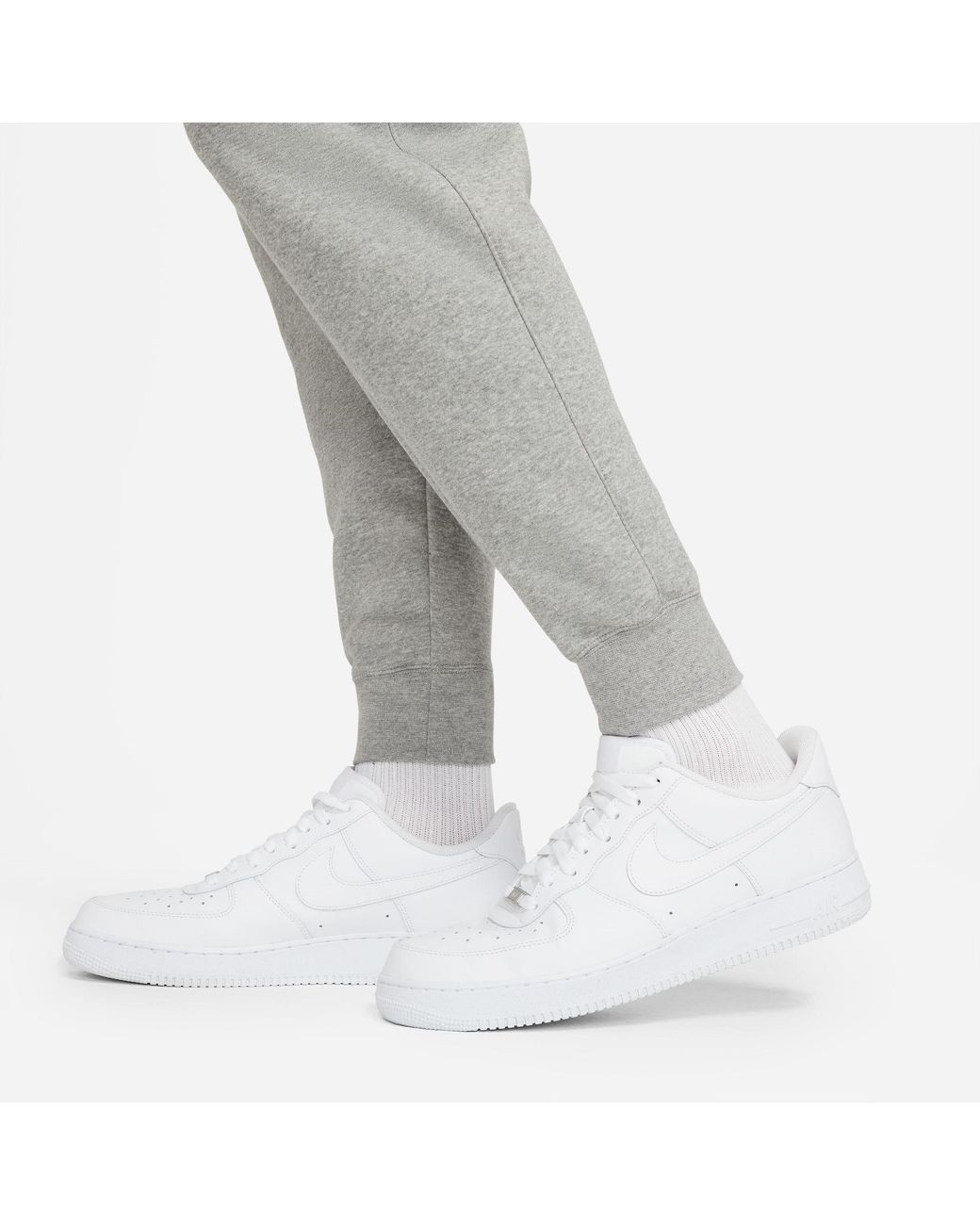 Nike Gray Sportswear Club Fleece Cargo Pants for men