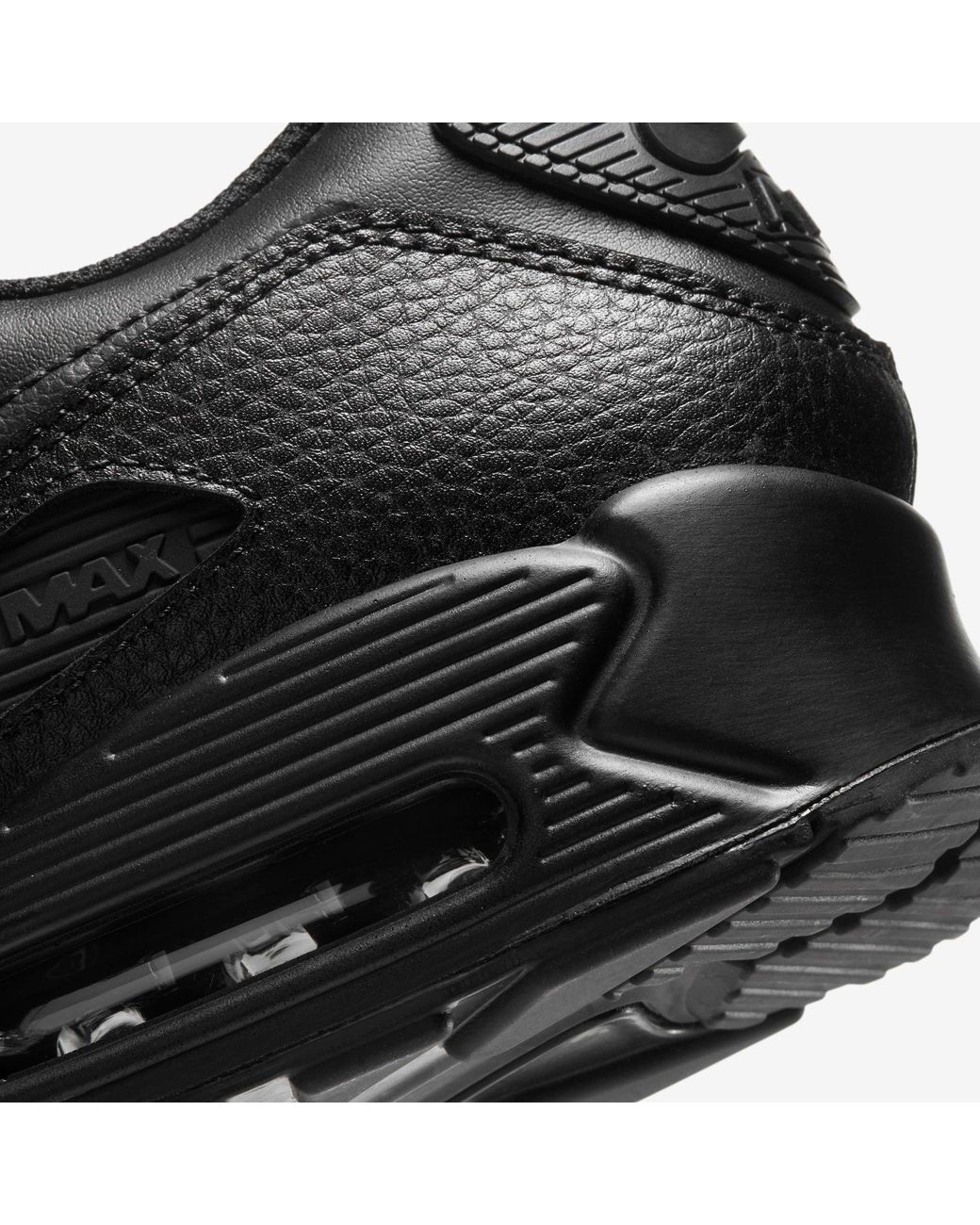 Nike Black Air Max 90 Shoes for men