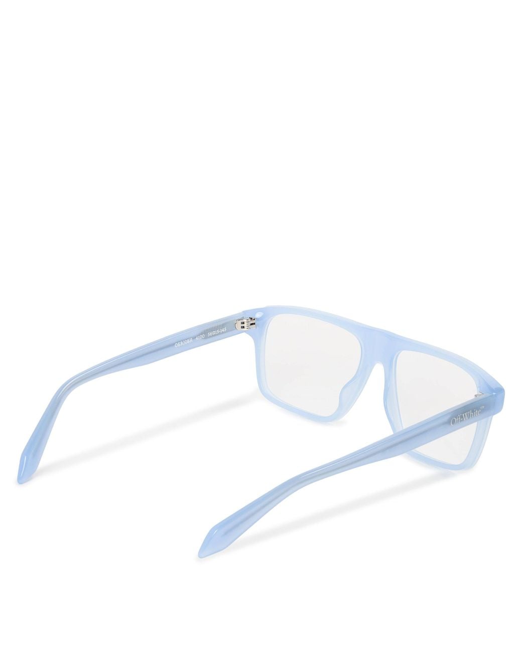 Off-White c/o Virgil Abloh Blue 8H Round Sunglasses