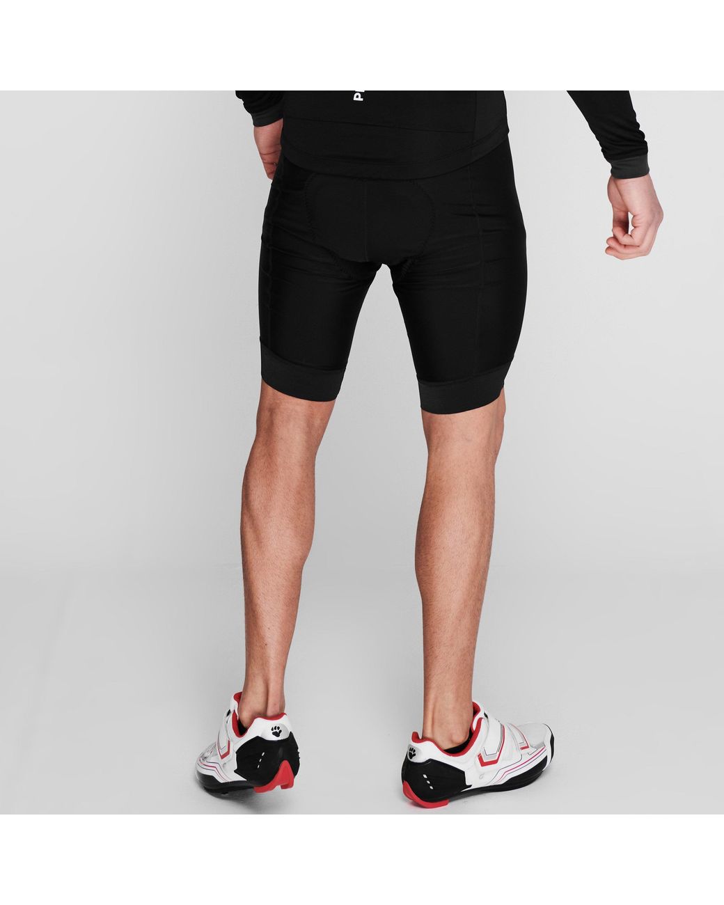 Pinnacle Black Race Cycling Shorts for men
