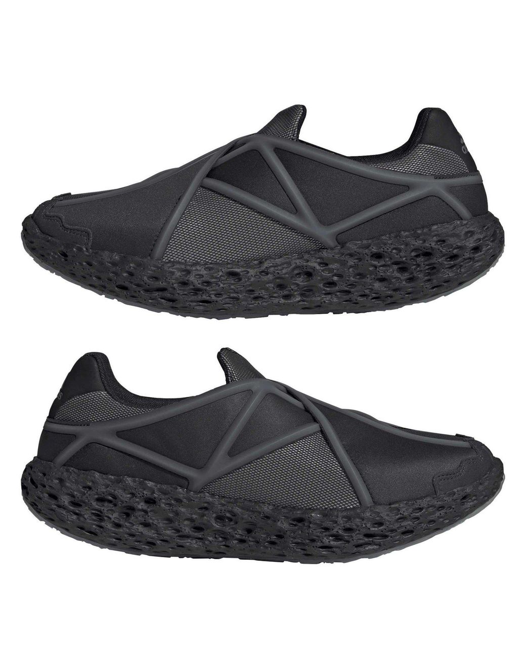 Adidas Blue Zponge Flux Slip-On Mesh Low-Top Trainers