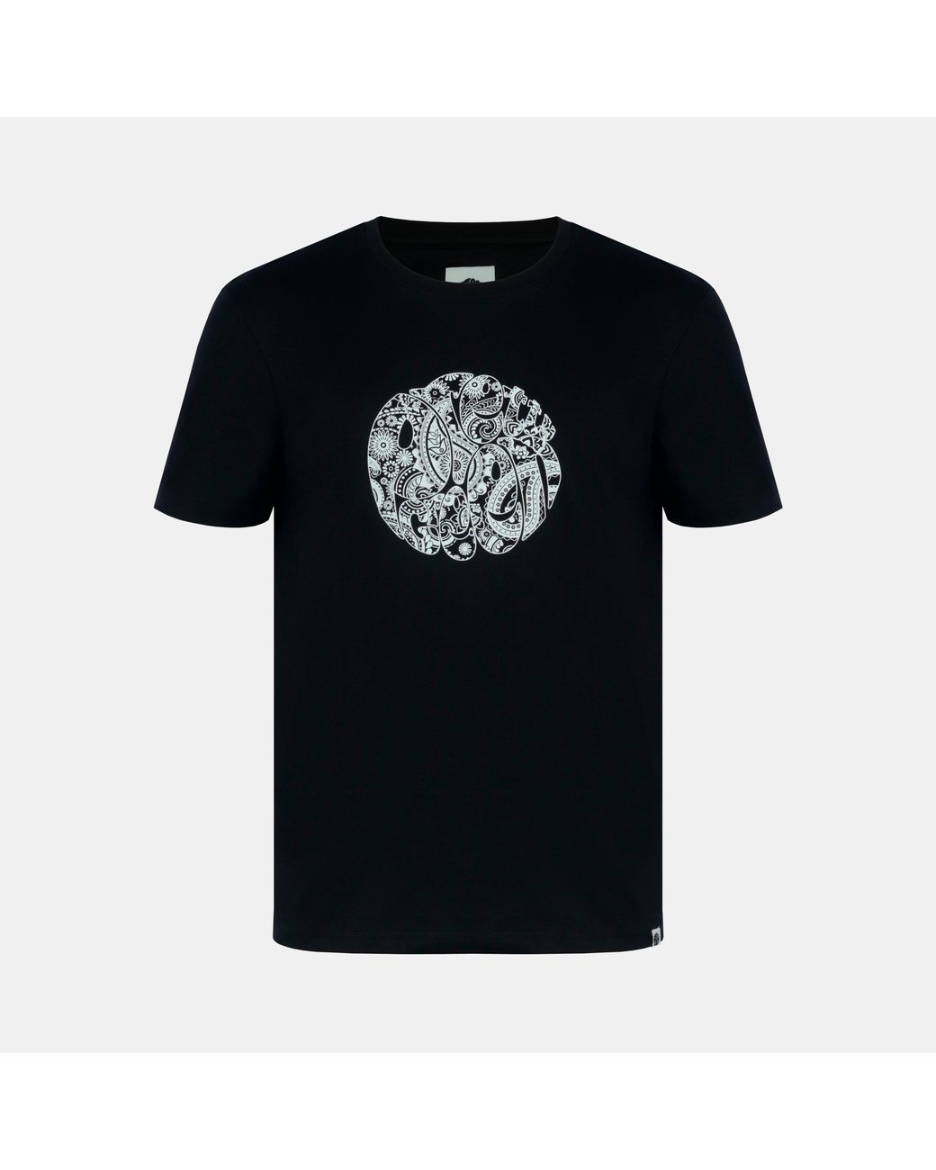 Pretty Green Blue 5-Pack Cotton Crew Neck Short Sleeve T-Shirt for men