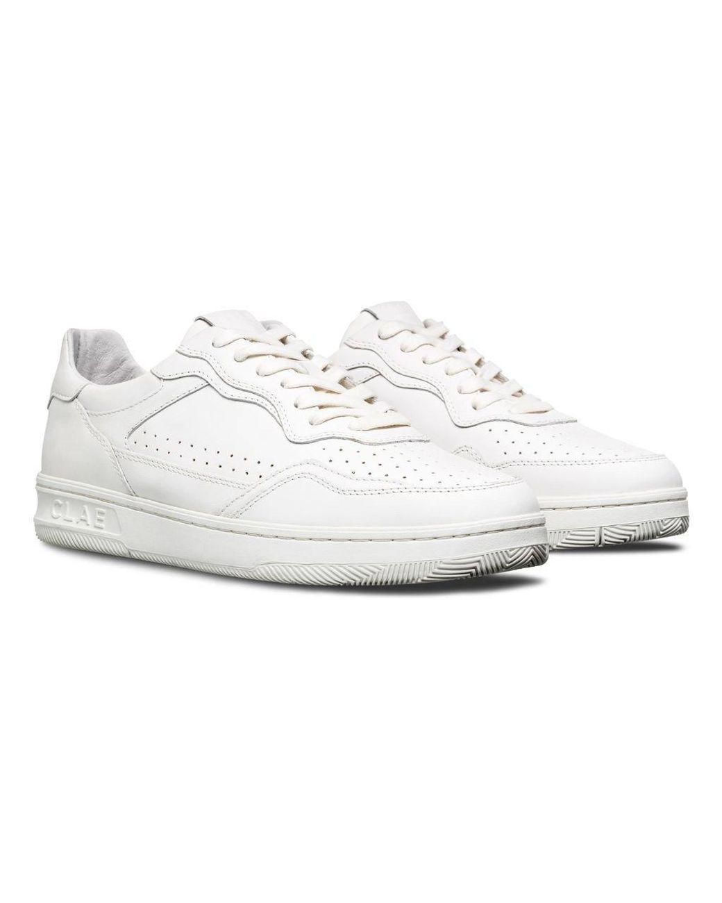 CLAE White Adults Low-Top Trainers