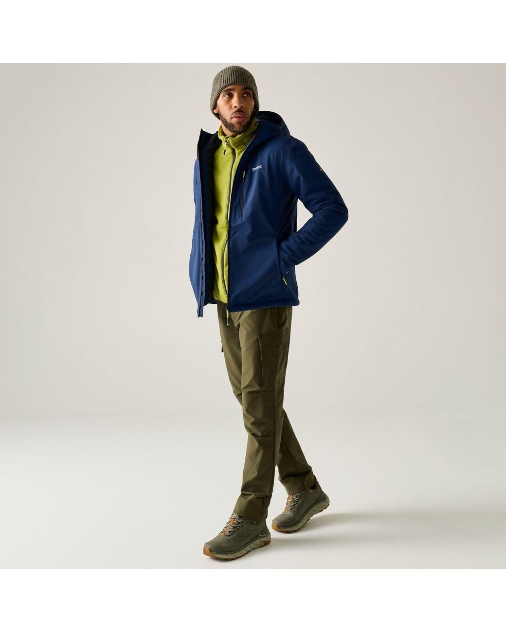 Regatta Blue Allston Waterproof Jacket for men
