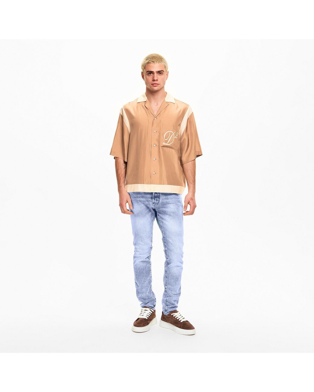 DSquared² Blue Dsq Teddy Slim Fit Jeans for men