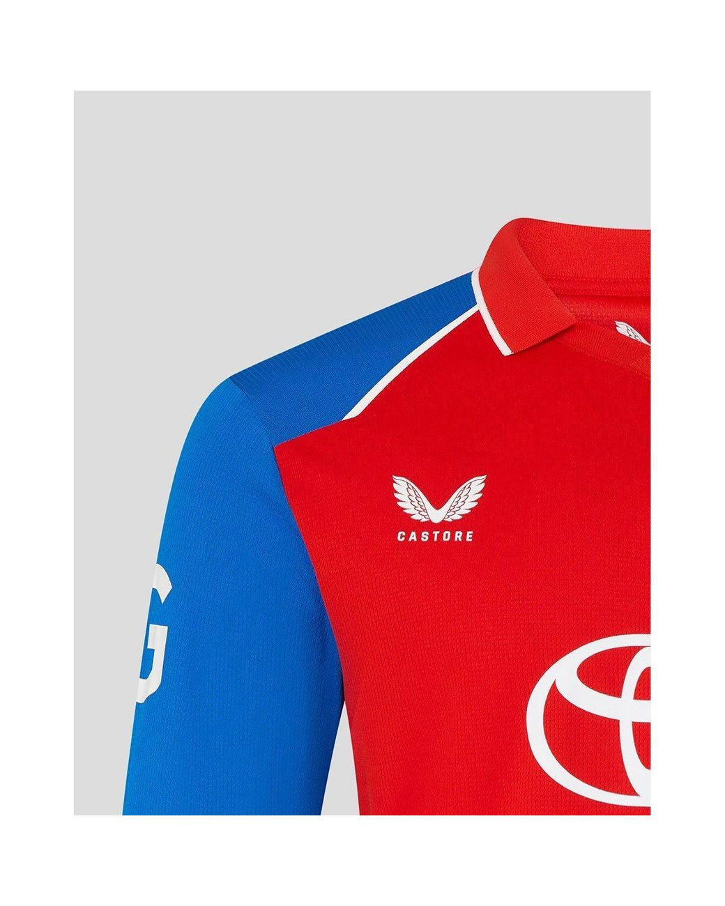 Castore Red 26/27 England Cricket T20 Long Sleeve Shirt for men