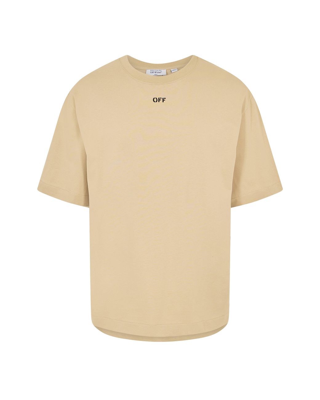 Off-White c/o Virgil Abloh Natural Skate T-Shirt for men