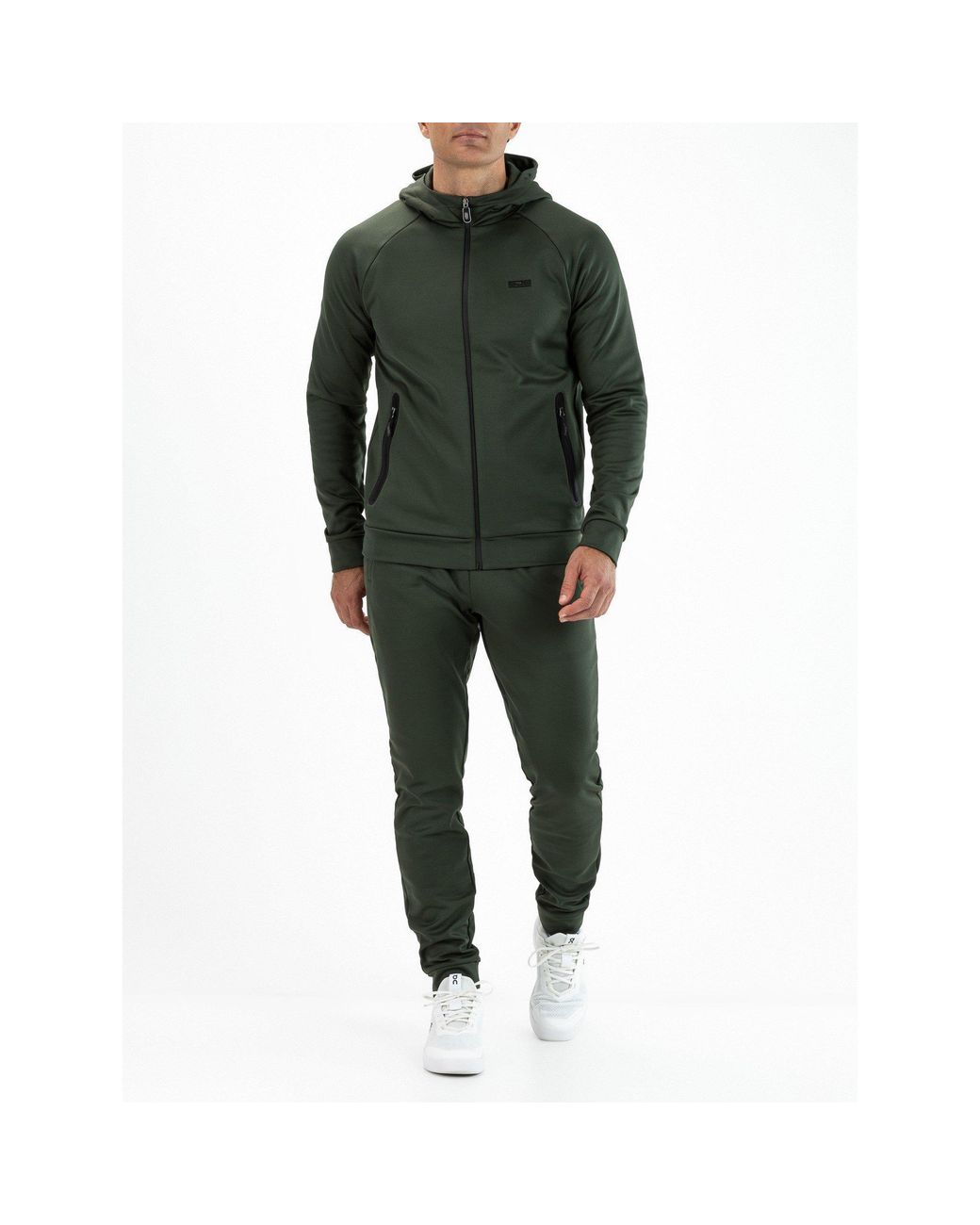Sjeng Sports Green Maxim Performance Training Jacket for men