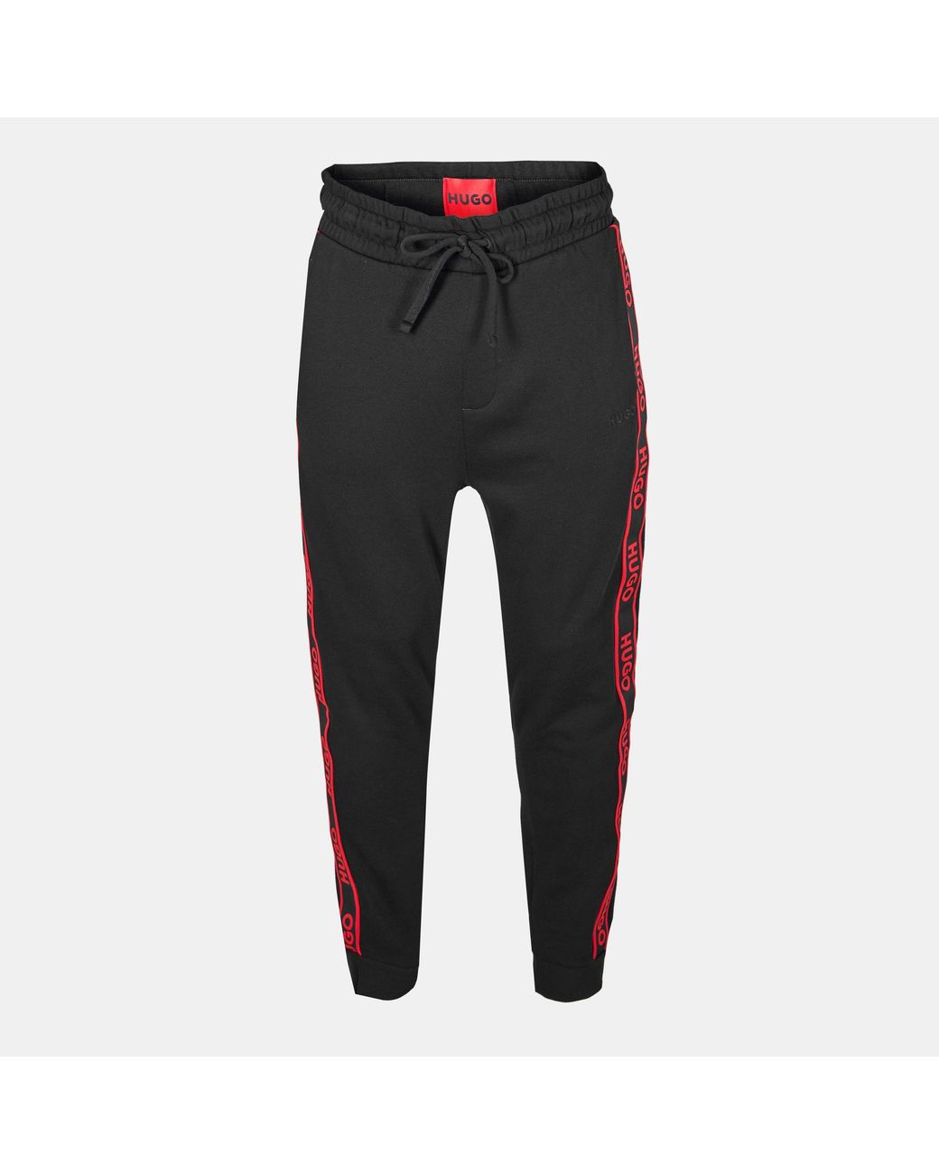 HUGO Blue Bodywear Liam Closed Hem Soft Fleece Joggers With Elasticated Cuffs for men