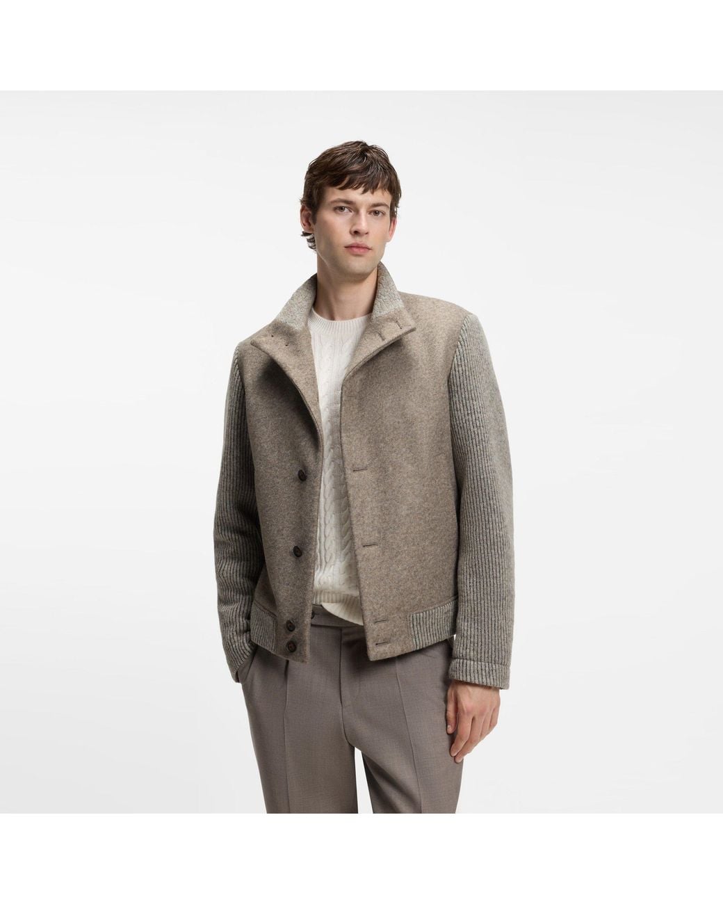 Boss Gray Hbb Charly Hybrid Co Sn64 for men