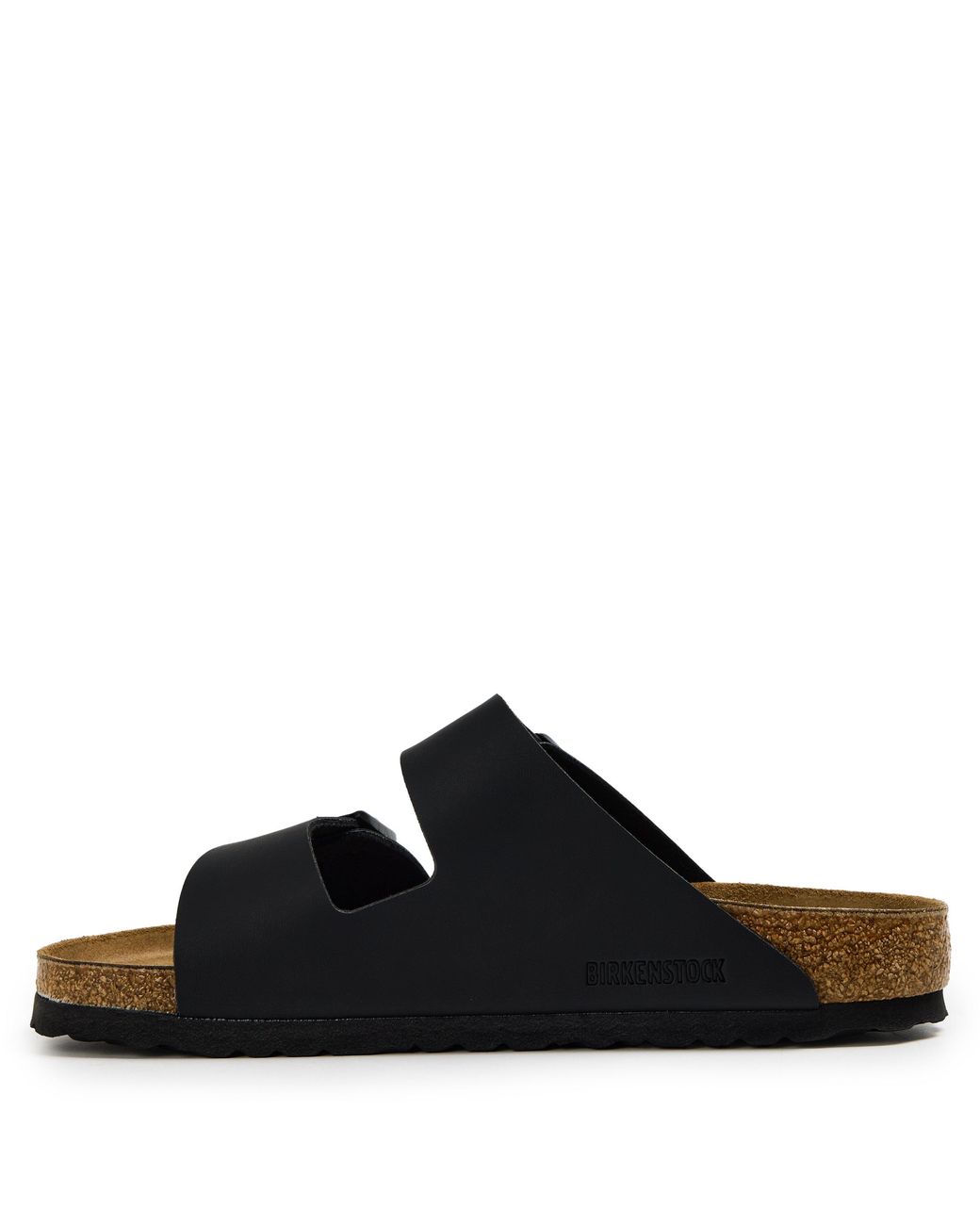 Birkenstock Black Contoured Footbed Adjustable Flat Sandals for men