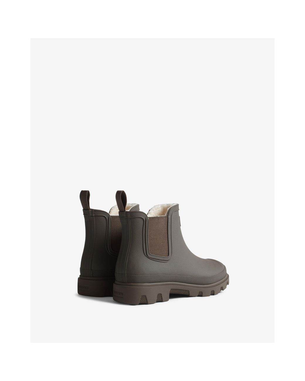 Hunter Black Downpour Short Wellingtons