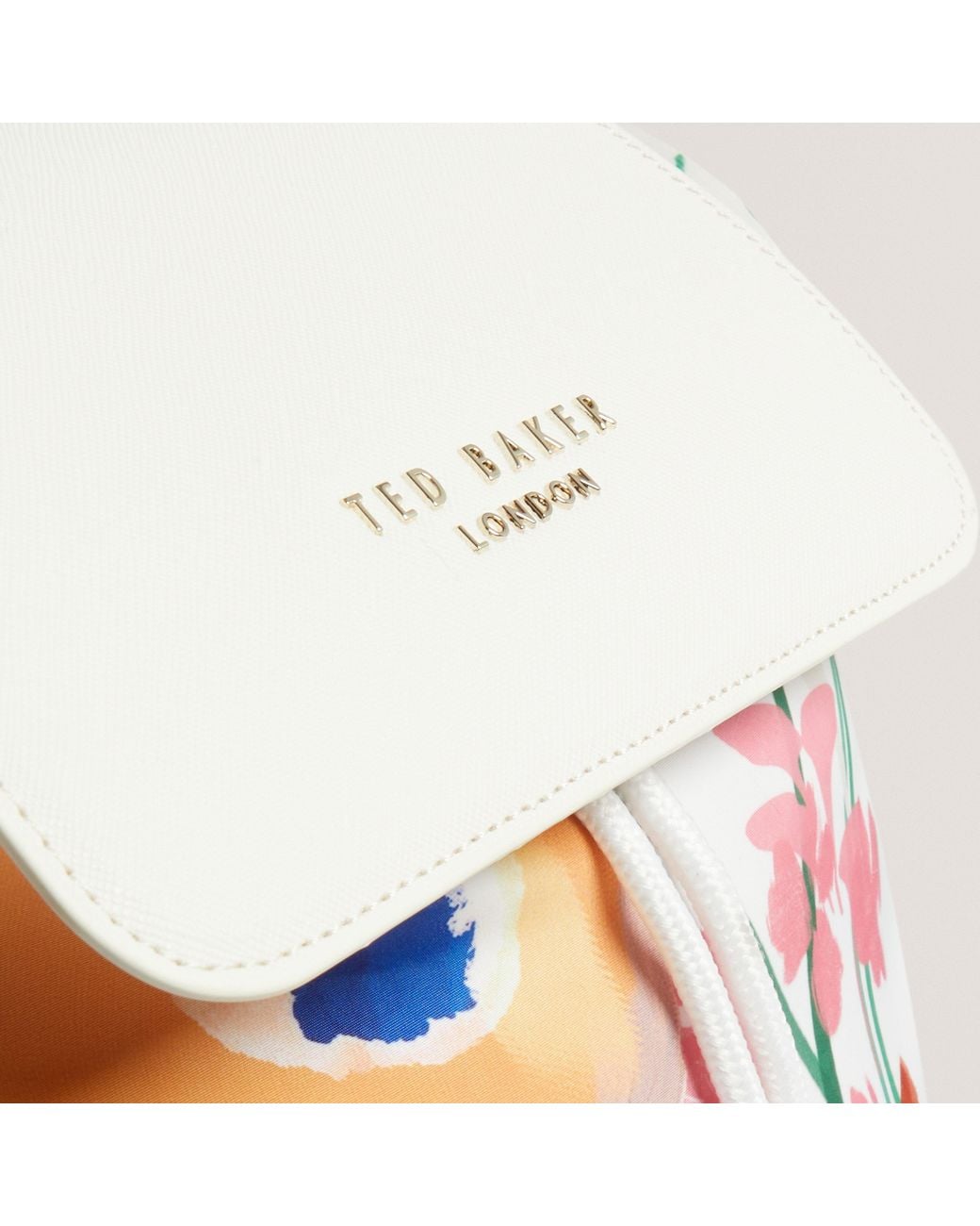 Ted Baker Blue Ted Print Rucksack