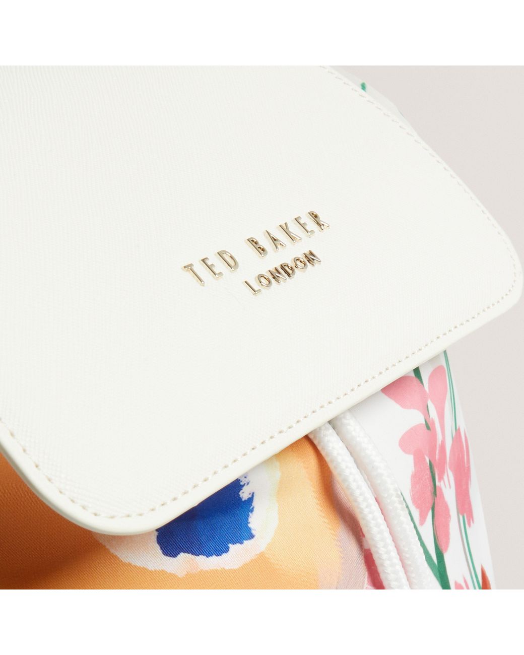 Ted Baker Blue Ted Print Rucksack