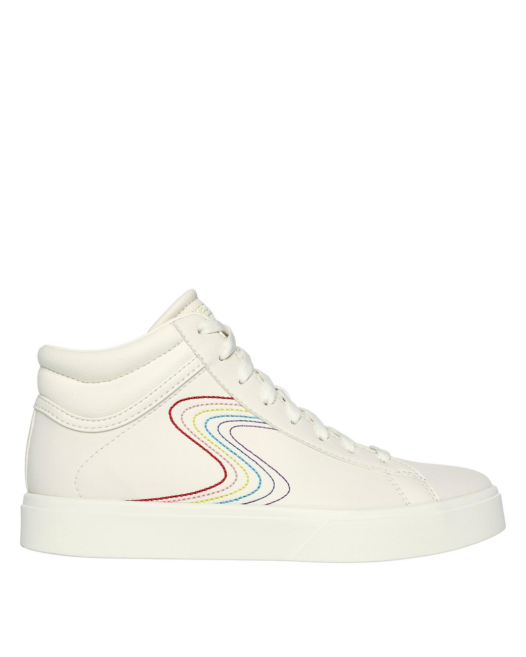 Skechers White Edenlx Classic Low-Top Trainers